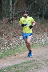 Trev Elkins facing the Up on the Downs 10k