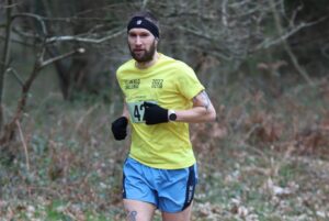 Trev Elkins in the Up on the Downs 10k