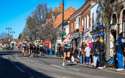Tag, Ryan and Sanjai work for it at Wokingham Half