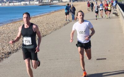 JC weighs in at Weymouth Half Marathon
