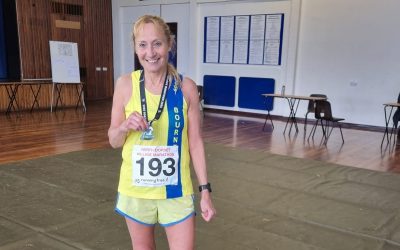 Heather hits 150 marathon mark at North Dorset