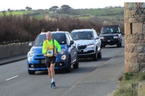Dave Parsons in the Guernsey Easter Running Festival 5k
