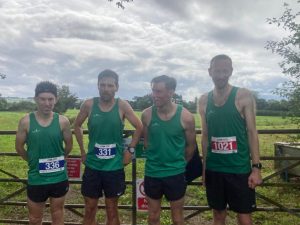 Tag, Christoper, Thomas and Lewis at the South-West Inter Counties Team 10k Championships
