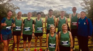 The Dorset squad for the South-West Inter Counties Team 10k Championships