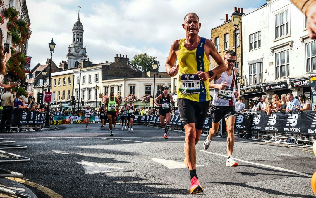 Simon Hearn hammers out Big Half in hot conditions