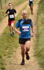 Simon Hunt in the Black Hill Run 5km