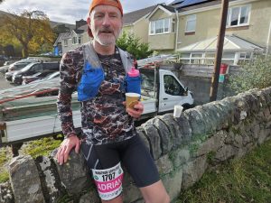Adrian Townsend after the Snowdonia Marathon