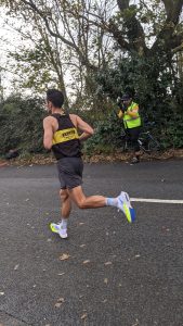Andrew Winterbottom in the Gosport Half Marathon