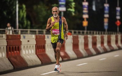 Sanjai Sharma on song in Singapore Half Marathon