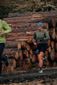 Laura Rothwell tackling the Maverick New Forest 'Long' race