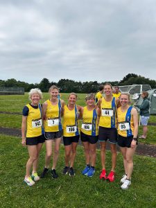 The Bournemouth AC ladies at the May 5