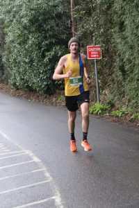 Chester Clarke featuring in the Netley 10k