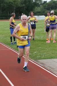 Dave Parsons completing the May 5