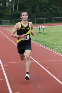 Jamie Grose winning the May 5