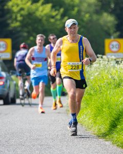 Patrick Kingston in the Netley 10k