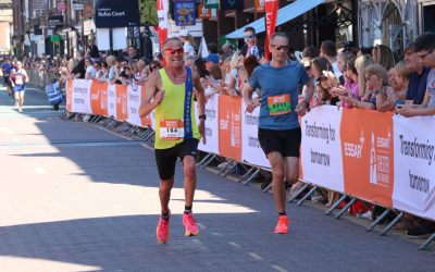 Simon Hearn masters half marathon distance at Essar Chester
