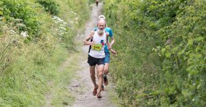 Geoff Newton in the Giants Head Half Marathon