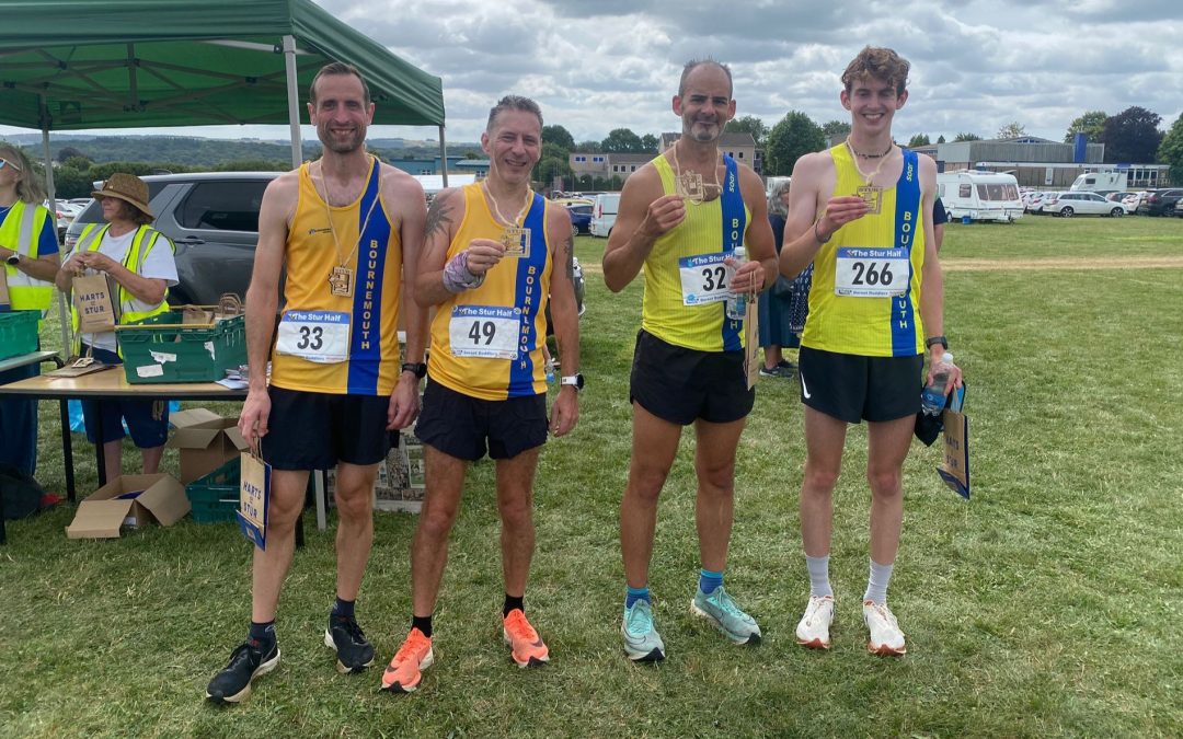 Bournemouth AC men in the mix at Stur Half
