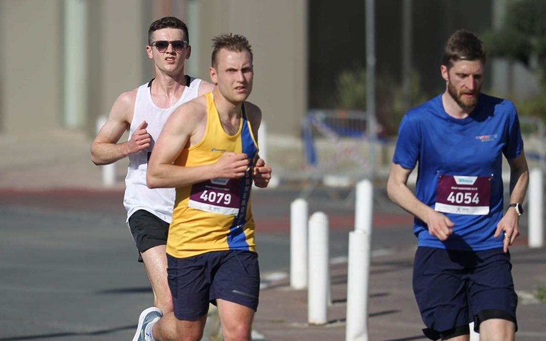 Louis Suggett secures sub three at Limassol Marathon