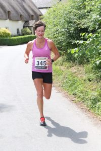 Joy Wright in the Tarrant Valley 10k