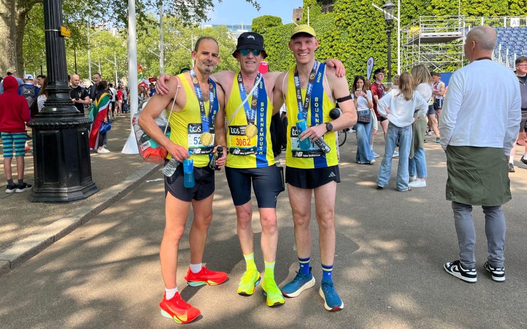 BAC members feel the heat at this year’s London Marathon