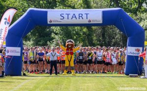 The race is about to get underway