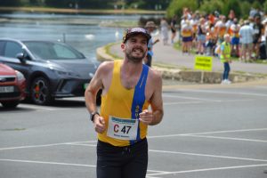 James Hulbert in the Poole Festival of Running Relays