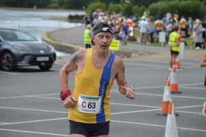 Jason Christian in the Poole Festival of Running Relays
