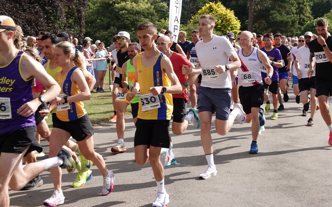 Katie and Jack hit the ground running at Exbury Gardens 10k