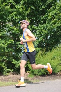 James Hulbert giving his all