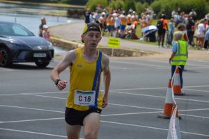 Rob McTaggart in the Poole Festival of Running Relays