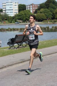 Ryan Pegoraro by the lake