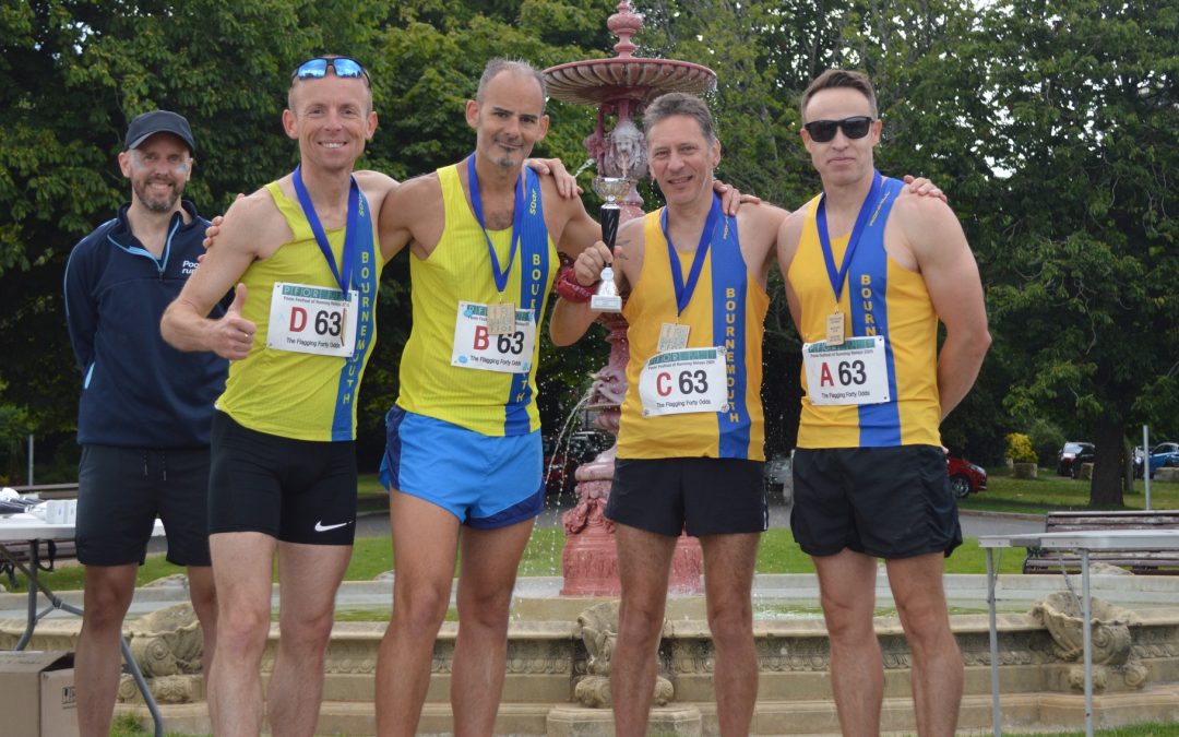 Flagging Forty Odds find solace in Poole Festival of Running Relays