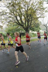Ben Moss and Rich Nelson in the Round the Lakes 10k