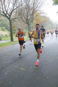 James Hulbert in the Round the Lakes 10k