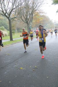 James Hulbert competing in the Round the Lakes 10k