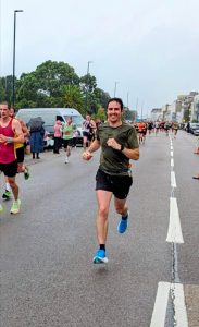 Henry Parish in the Great South Run