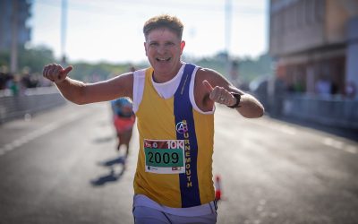 Jason brings BAC vest on tour to Torrevieja