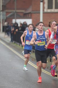 Jaymee Domoney in the Great South Run