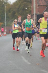Simon Hearn in action at the Great South Run