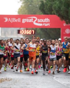 The Great South Run begins