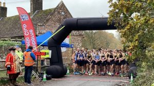 The start line of the Wimborne 10