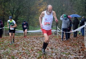 Geoff Newton in the British & Irish Masters Cross Country