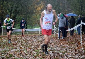 Geoff Newton in the British & Irish Masters Cross Country