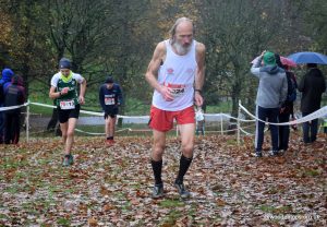 Geoff Newton in the British & Irish Masters Cross Country