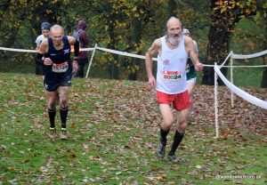 Geoff Newton in action at the British & Irish Masters Cross Country