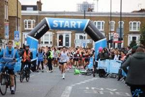 Harry Smith at the RunThrough Fulham 10k