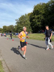 Jack Davis at the SEAA Six Stage Road Relays