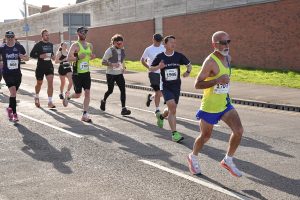 Sanjai Sharma in the Gosport Half Marathon