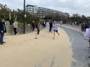 Will Newbery in the Run Bournemouth Half Marathon